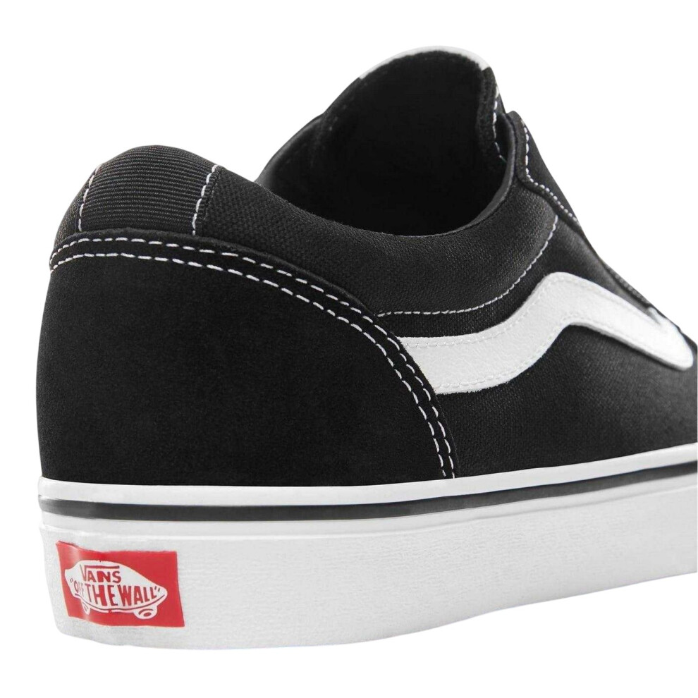Vans (7 Uk, /White) Childrens/Kids Ward Suede Low Cut Trainers Black