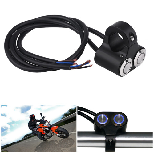 Universal Motorcycle Switch 22mm Handlebar Control 2