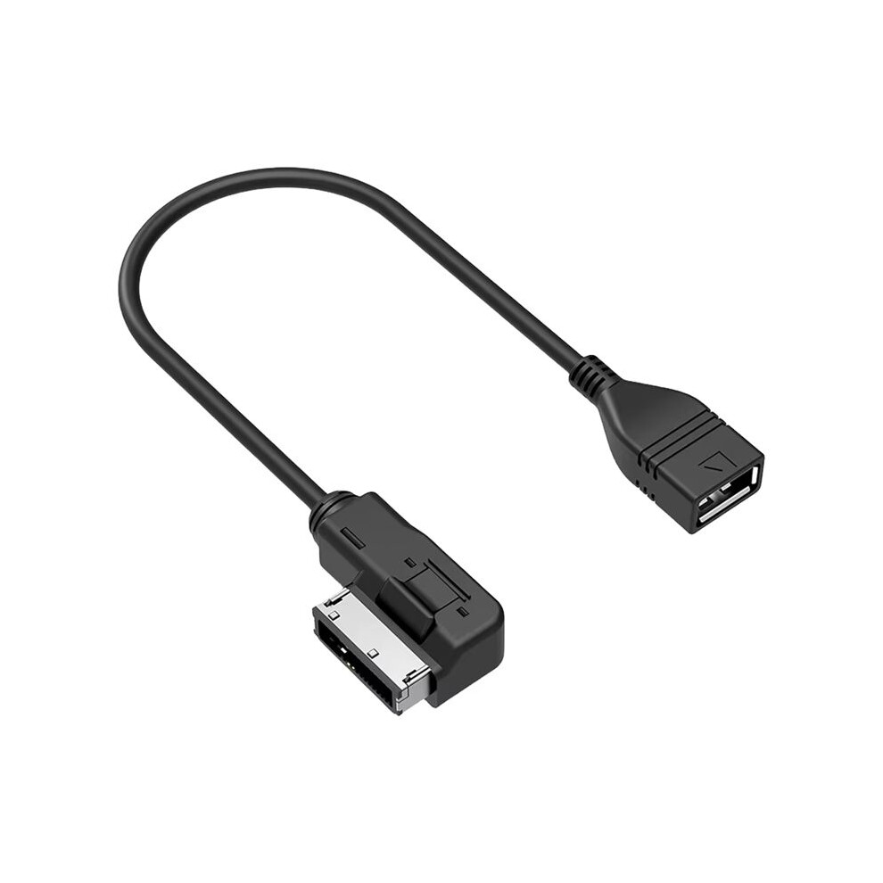 Photos - Cable (video, audio, USB) USB AUX Cable Music AMI to USB Female Interface Audio AUX Adapter Data Wire for Q5 A8 A5 A4L