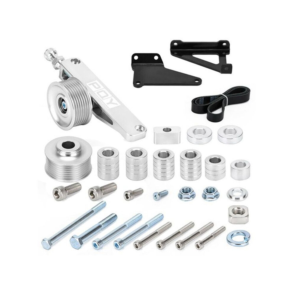 K Series A/C & P/S Eliminator Pulley Kit For K20 K24 K Swap Engines 6033965485494
