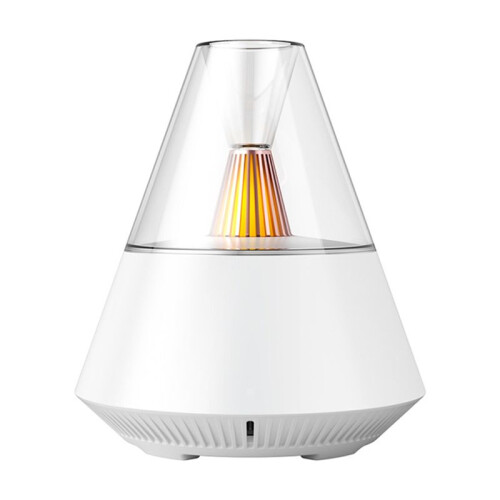 Essential Oil Diffuser,Modern Style Aroma Diffusers with Remote Control, USB Powered 150ml Ultrasonic Mist Aromatherapy White