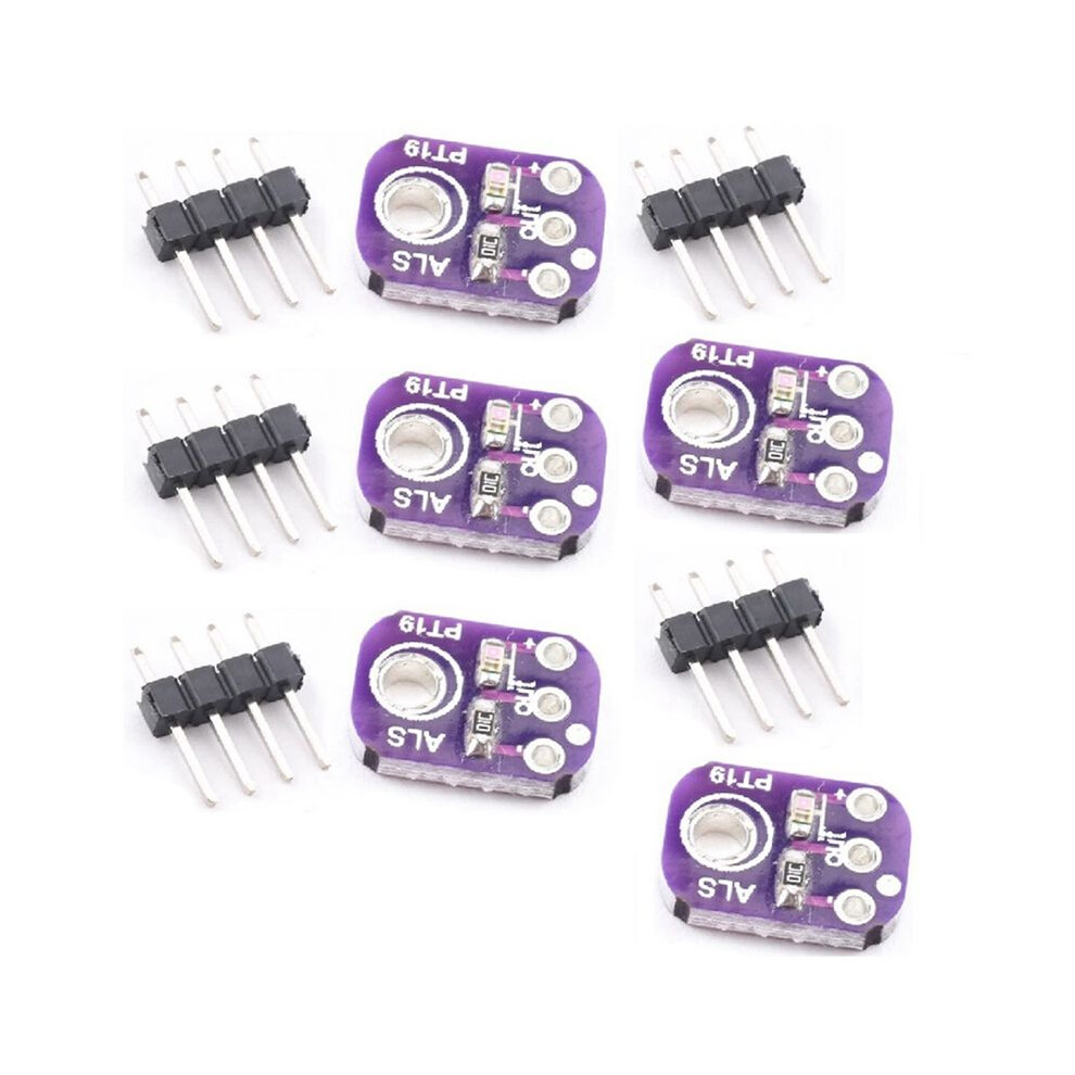 Als-Pt19 Analog Sensor Module High Dynamic Range Sensor Breakout Board 2.5V-5.5V Uv Sensor Module 5Pcs Light 4712300356669
