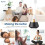 Essential Oil Diffuser,Modern Style Aroma Diffusers with Remote Control, USB Powered 150ml Ultrasonic Mist Aromatherapy Black 5