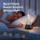 Essential Oil Diffuser,Modern Style Aroma Diffusers with Remote Control, USB Powered 150ml Ultrasonic Mist Aromatherapy Black 6