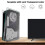 Transparent Cooling Vent Shell Hard Plastic Replacement Plate Case Cover for PS5 Disc Edition Gaming Console 2