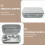 Portable Storage Bag Shockproof Hard Shell Storage Bag Anti-Scratch Camera Protective Case for  Osmo Mobile 7/7P 6