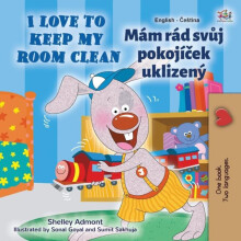 I Love to Keep My Room Clean English Czech Bilingual Childrens Book by