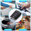2X Car 3 Buttons Key Shell Folding Remote Control Key Shell for  MBQ   Narrow Key Blade Housing Cover 10