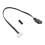 2X Ventilatoradapterkabel 5V ARGB 3-Pins Naar 6-Pins Converterkabel voor Coolmoon Ventilatorcontrolleradapterconnector 2