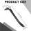 5X Multifunctional Pry Bar Edc Prybar Crowbars Remover Staple  Cat Paws Nail Puller Hand Pulling Crow 8