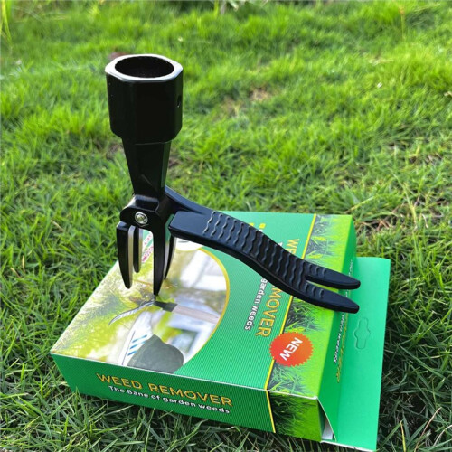 Weed Puller Stand- Tool with Engineering Plastic Weeding  and Foot Pedal Garden Grass Root Remover Shovel 1