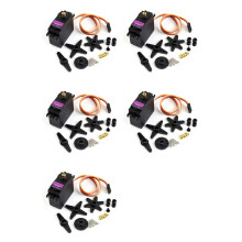 5X MG996R Servo 9kg/cm 11kg/cm Engrenagem de Metal Digital Servo de Alto Torque para Modelo de Carro RC Helicóptero Peças DIY