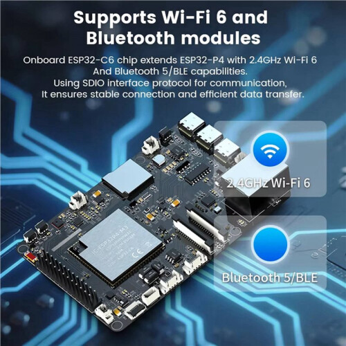 3X ESP32P4+ESP32-C6 Development Board JC-ESP32P4-M3 Module WIFI 6  5 RISC-V Processor Module 2