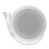 3X 10W Network IP Public Address System Audio ABS Ceiling Speaker POE or DC12V 2