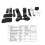 2X Scuba Diving Harness System Back Plate Diving Bracket for Snorkeling Adjustable Shoulder Straps Quick Release Buckles 4