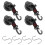 Suction Cup Anchor with Attachment, 20 Pieces Suction Cup Hooks Extra Strong Suction Cup Mounting Hooks for Car 2