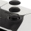 8X Ensemble de Poignées de Pouce Convexes pour Joystick   Ally Noir-Blanc 5