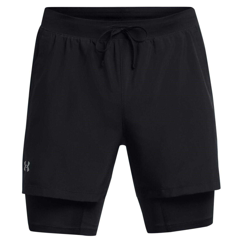 Under Armour (Xxl, ) Mens Launch Running Shorts Black