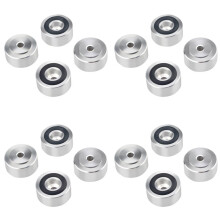 16 Pcs Speaker Stand Feet Fixing Feet Pad Shock Base Feet Stand Cover Foot Nail