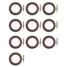 10X Anillo de Sellado Fijo Superior del Depósito de Polvo para Aspiradora V11 V15 SV14 SV15 SV22, Piezas de Repuesto para Copa de Suciedad