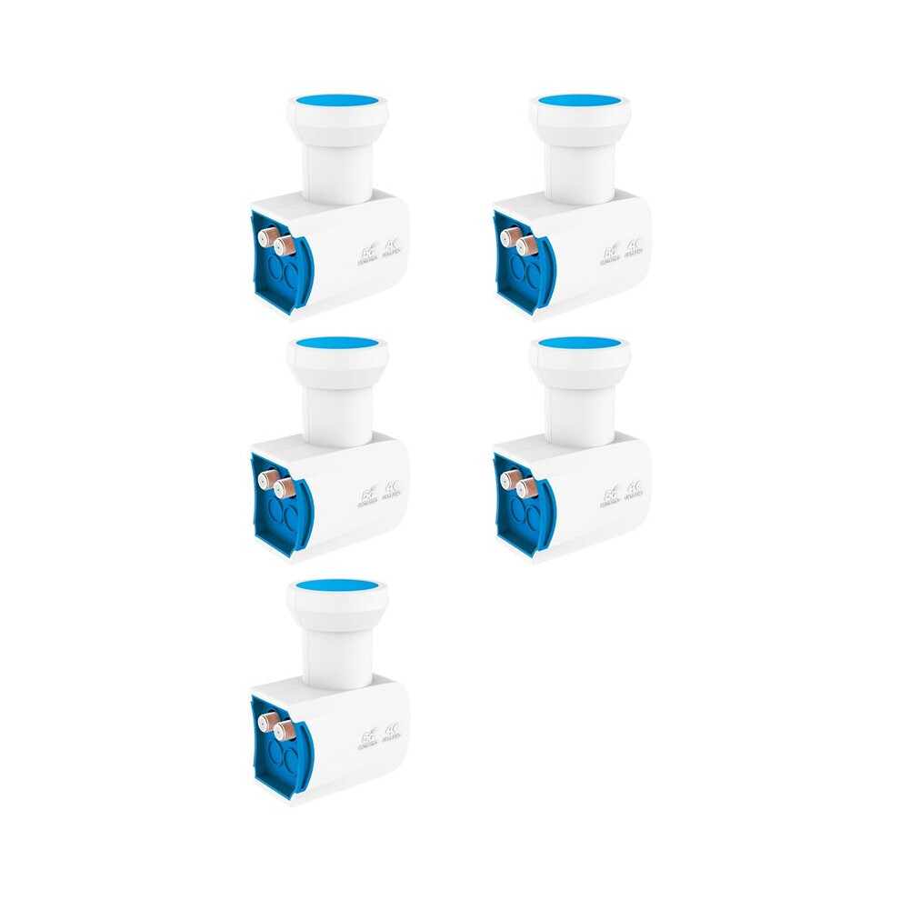 5X Universal Ku Band Lnb For 4K Uhd Satellite Low Noise 950-2150Mhz Lnbf For Dvb-S2x Dvb-S2 Digital Satellite Tv 6032787907993