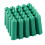 Mounting Screws Green 6 mm Non-Slip Plastic Dowel 400 Pieces 7