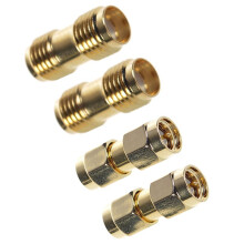 12 Pcs SMA Male to SMA Male Plug+ 12 Pcs SMA Female to SMA Female Jack RF Coaxial Adapter Connector