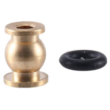 40PCS Mässing Shock Ledkulor Pivotkulor med O-Ringar för 1/24 RC Crawler Car Axial SCX24 Upgrade Parts