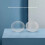 10 pcs Small round transparent plastic coin capsules box 33mm 3