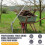 Manure Fork Replacement , Pitchfork , Horse Manure Rake, for Picking  Manure, Stable Waste Removal,Grey,2pcs 3