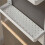 1PCS Hanging Fridge Shelf Spice Rack Wall Shelf Refrigerator Shelf (Black) 3