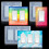 3 Pieces  Plate Resin Molds Socket Panel Silicone Mold Light  Plate Epoxy Molds  Plate Casting Mold 5