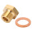 Metal Sender Adapter M14x1.5 1/8in NPT 1