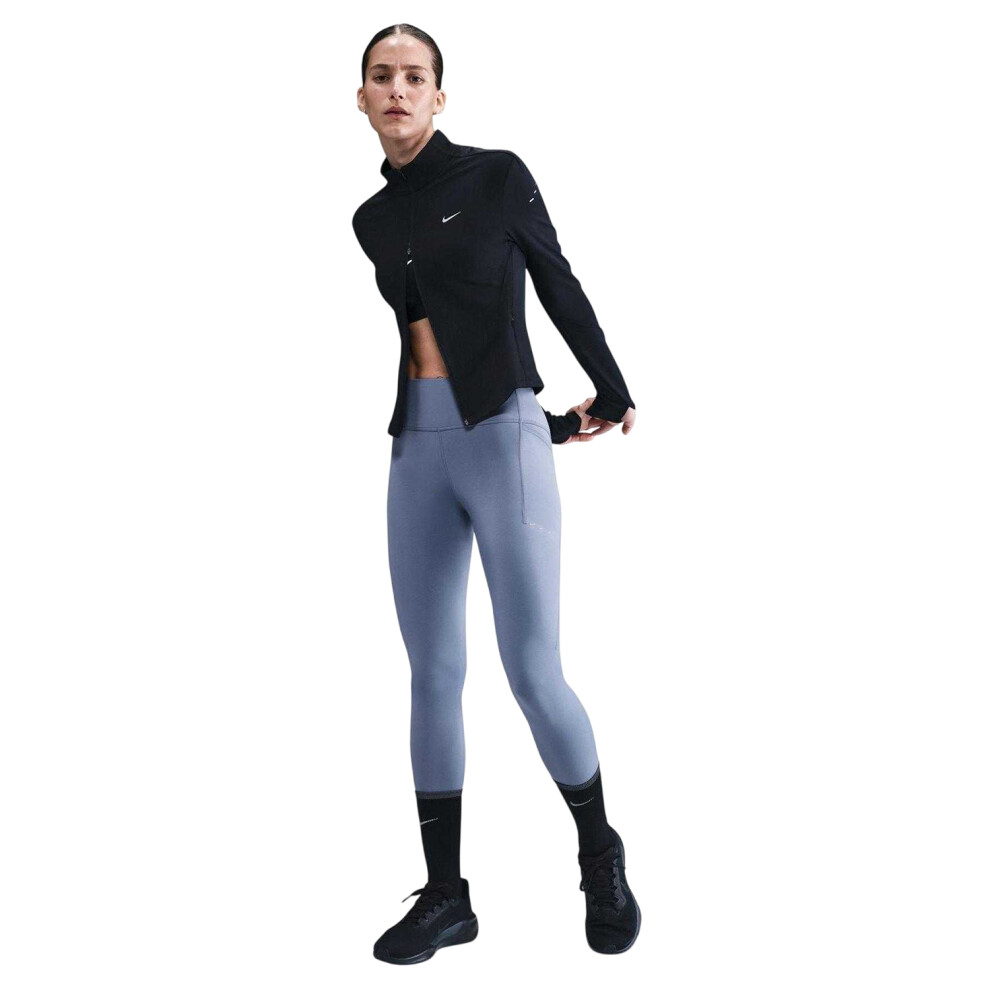 Nike (16 Uk, Indigo) Womens/Ladies Swift Running Tights Multicoloured