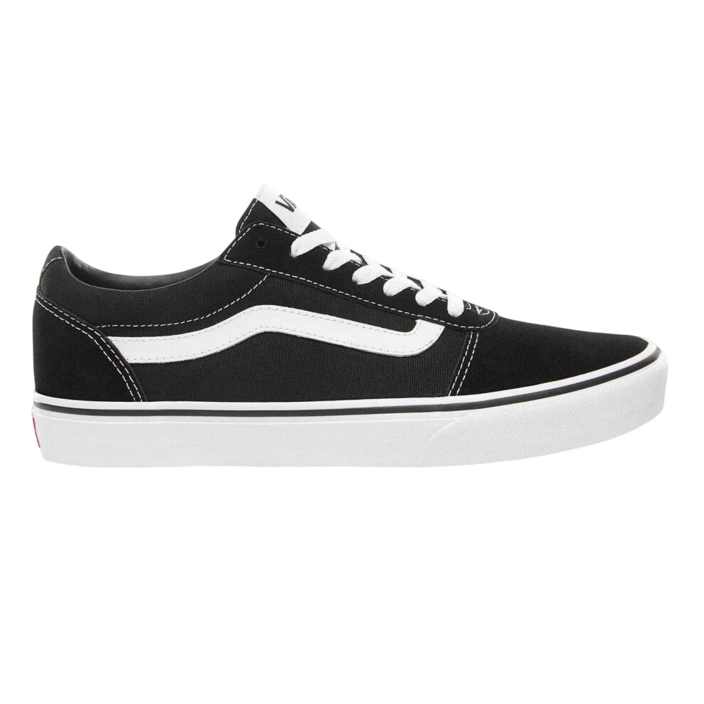 Vans (8 Uk, /White) Childrens/Kids Ward Suede Low Cut Trainers Black