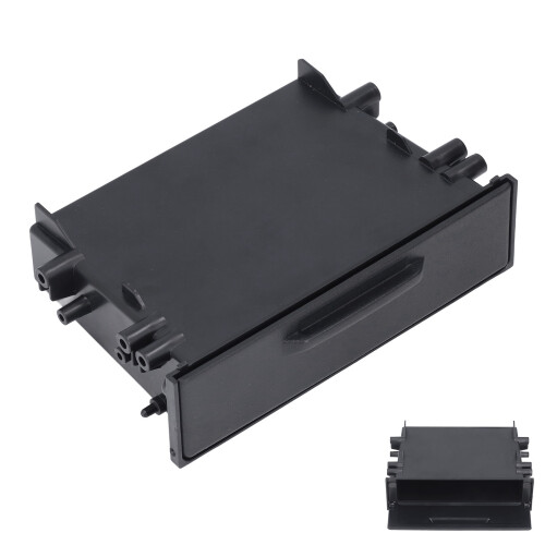 1DIN Car Radio Storage Box ABS