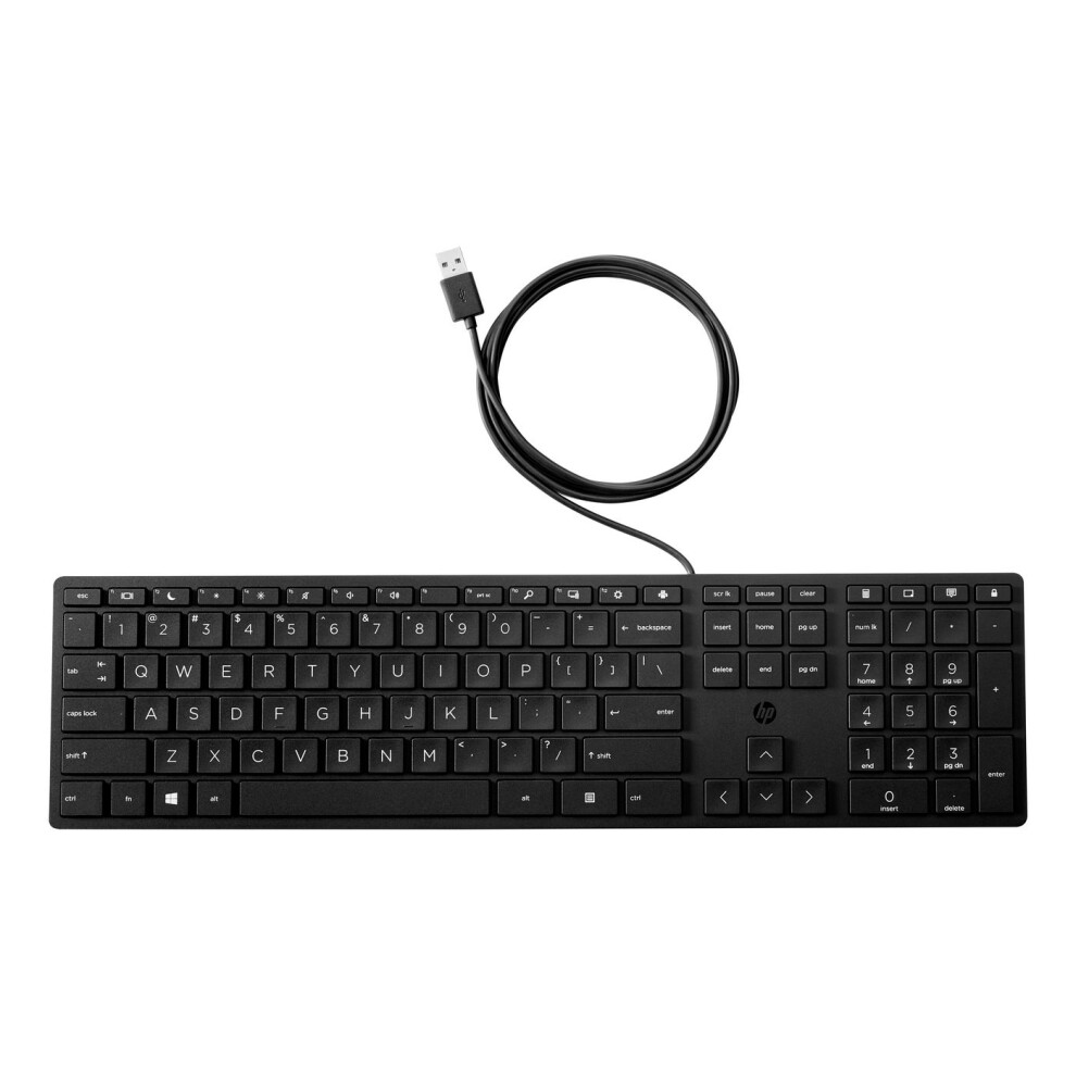 Hp 320K Usb Wired Keyboard - Uk
