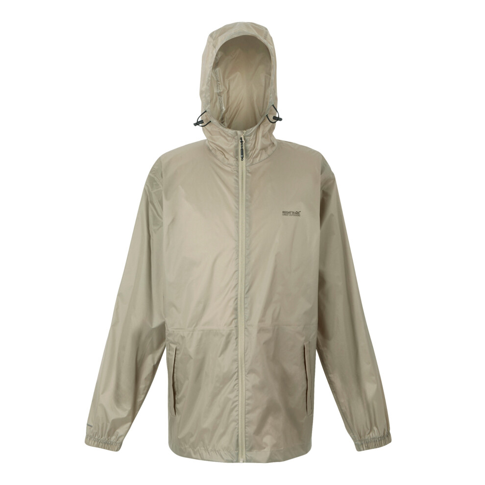 Regatta (2Xl, En Sand) Mens Pack It Iii Waterproof Jacket Gold
