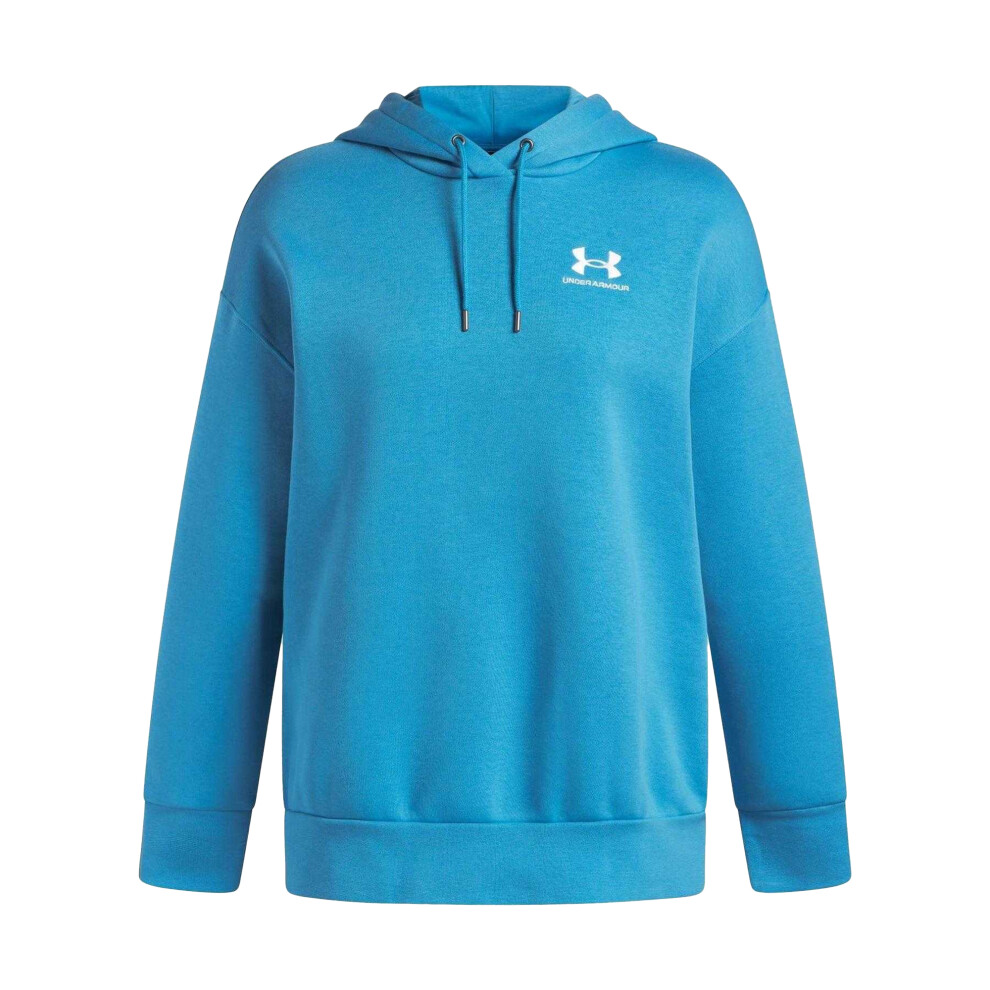 Under Armour (4 Uk - 6 Uk, ) Womens/Ladies Icon Fleece Oversized Hoodie Blue