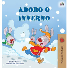 I Love Winter Portuguese Book for Kids Portugal by Shelley Admont Hard