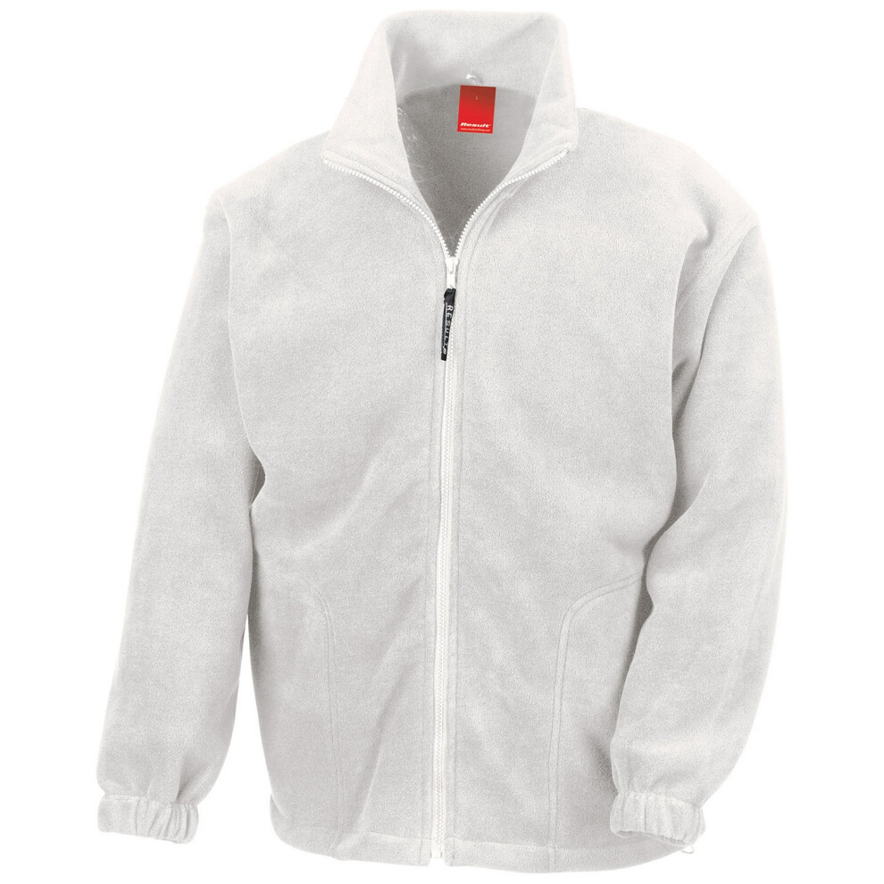 Result (Xxl, ) Mens Polartherm Fleece Jacket White