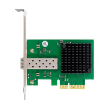 Carte Réseau PCIe 4.0 X4 10G SFP+ RTL8127ATF Adaptateur Ethernet à Fibre à Port Unique pour Serveur pour NAS Win10/11