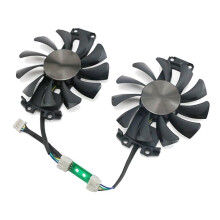 1 Pair New Card Cooing Video Cooler Fan for ZOTAC GTX 960 GTX960 4G PCI-EDC,GA81S2U Card Repair Parts