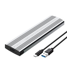 M. 2 Solid State Mobiele Harde Schijf Box USB 3.2 Metalen Warmteafvoer Externe Type-C Interface /NVMe Dual Protocol C