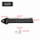 Universal Tow Strap 47mm Wide Black 12