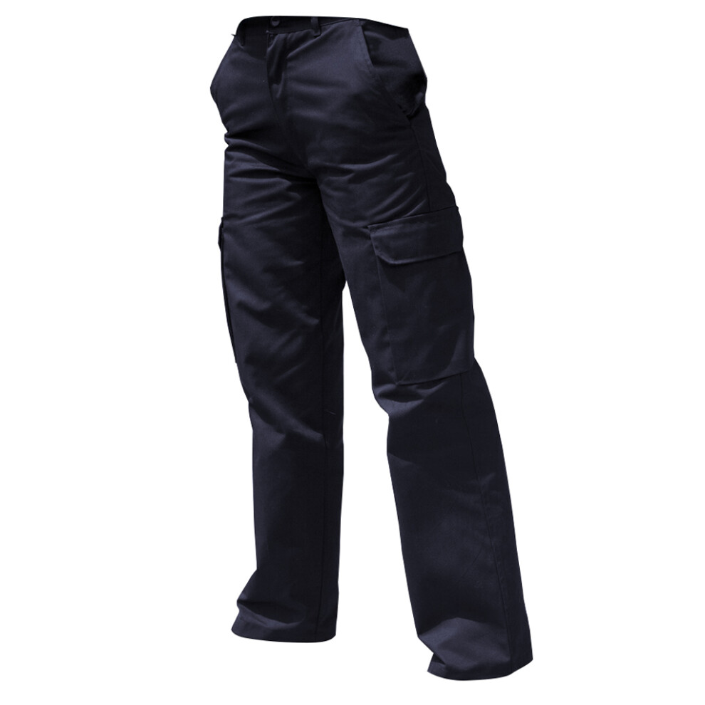 Warrior (22/L, Harbour Navy) Womens/Ladies Cargo Workwear Trousers