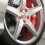 Red Hub Nut Covers 20PCS ABS Plastic 9