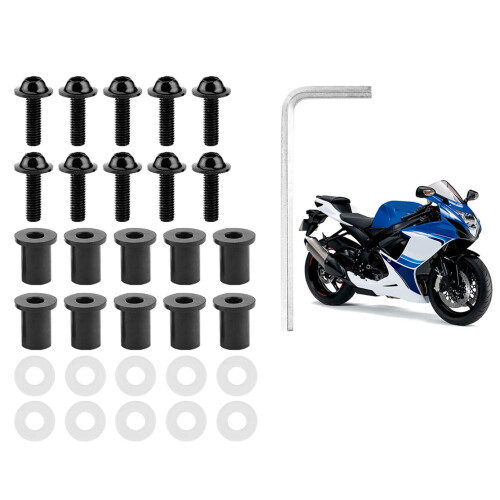 10 Pcs Motorbike Windscreen Fastener Kit 1