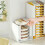 Korea Ramen Storage Box Kitchen Instant Noodle Cup Tissue Storage Bins Facial Mask Storage Box Multi-Function 5