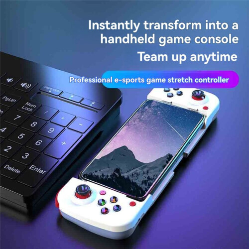 D3 Stretchable Mobile Game Controller 3D Joystick  5.0 Wireless Gamepad for PUBG for  IOS Android A 1